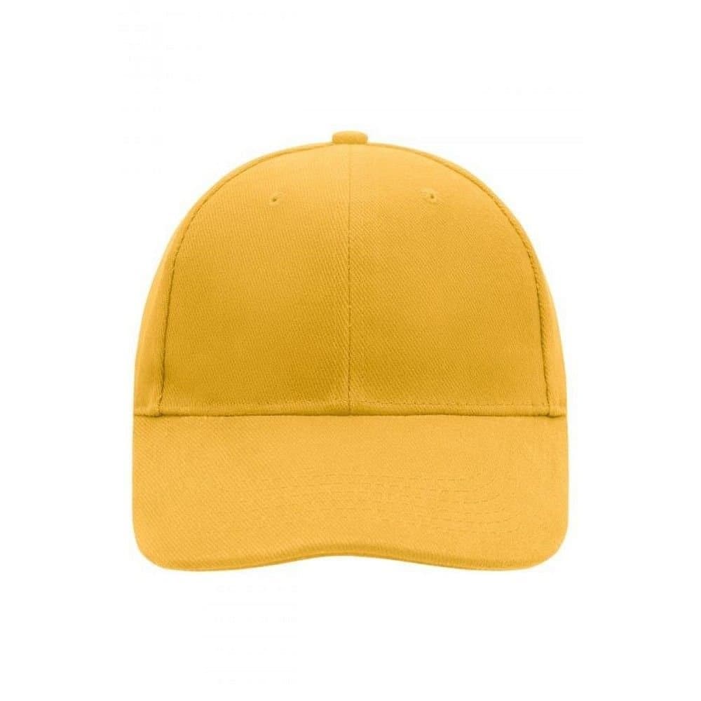 Myrtle Beach Myrtle Beach Men's 6 Panel Laminated Baseball Cap in Gold