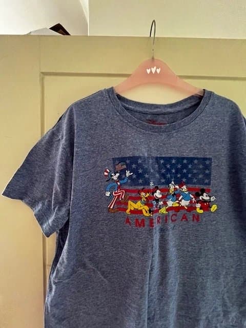 Disney Disney “American” Graphic T-Shirt – Mickey & Friends – Size L 14-16