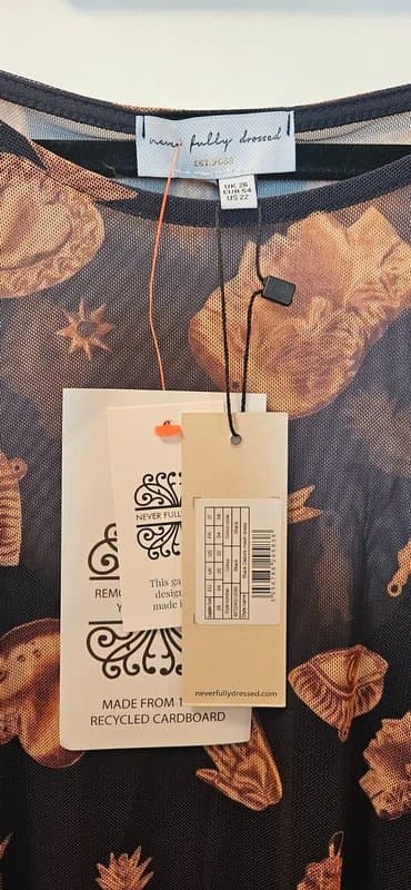 Never Fully Dressed Never Fully Dressed mesh maxi dress