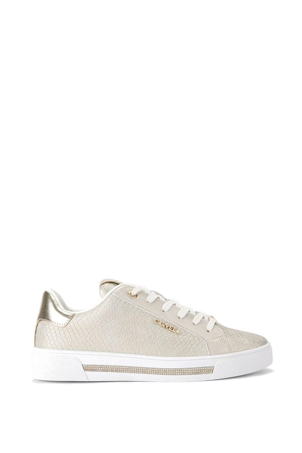 Carvela Carvela Women's 'Diamond' Trainers in Gold - 2