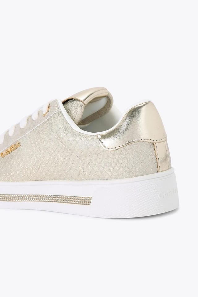 Carvela Carvela Women's 'Diamond' Trainers in Gold - 3
