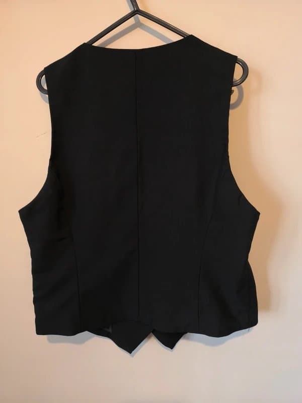 ASOS Ladies tailored black waistcoat ASOS 16