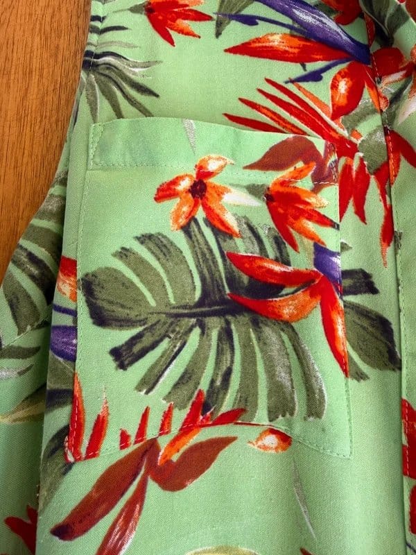 ASOS Mint Floral Wide Leg Jumpsuit Size 14