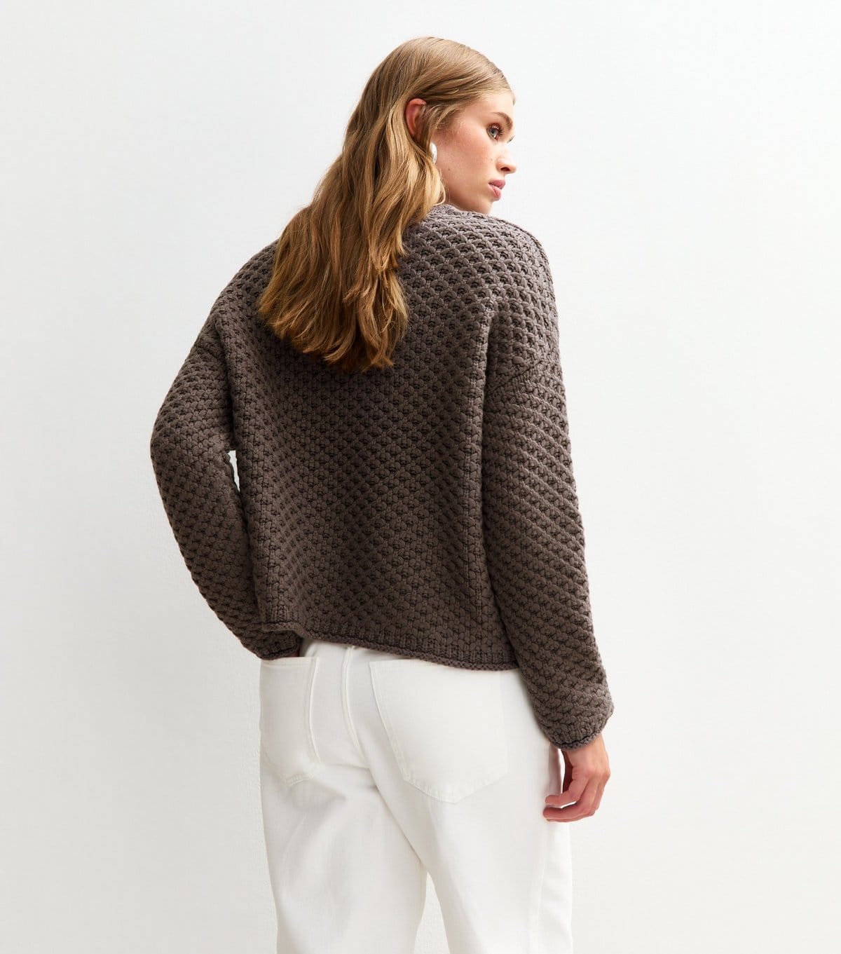 New Look Women's Mink Stitch Knit Jumper New Look - 4