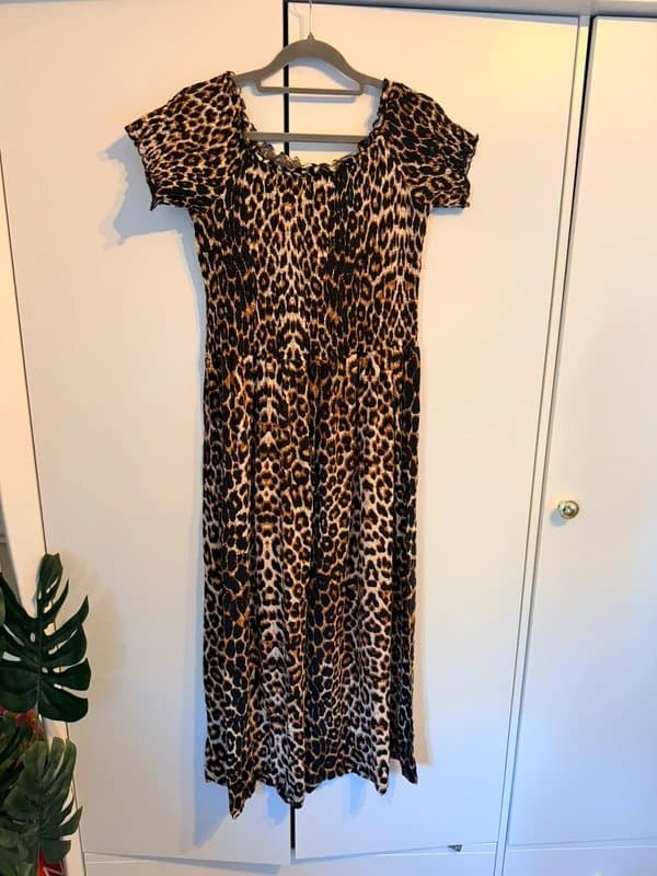 Matalan Leopard Summer Dress Size 12