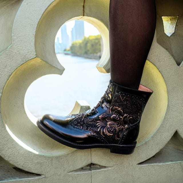 Embassy London Embassy London Women's Mantis - Black Gold - 2