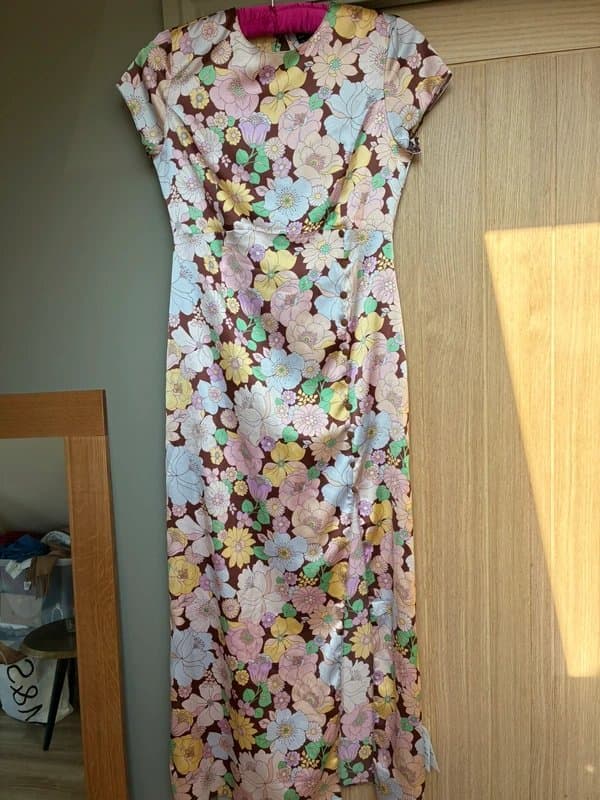 ASOS ASOS design silk dress