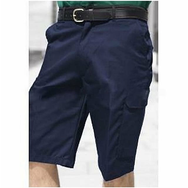Warrior Warrior Men's Cargo Work Shorts in Navy - 2