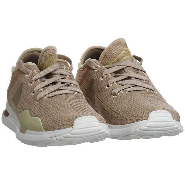Le Coq Sportif Le Coq Sportif Women's Solas Sparkly/S Nubuck Lace-Up Beige Synthetic Trainers - 2