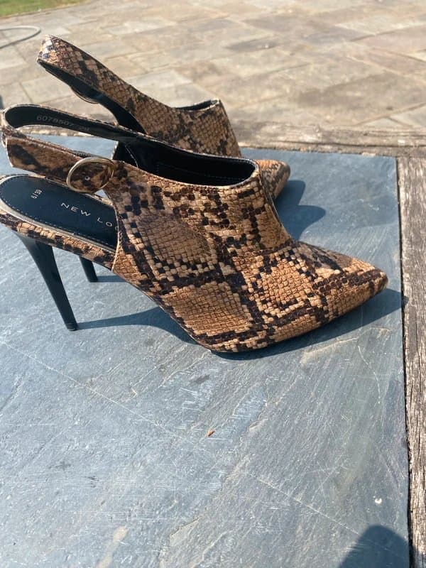 New Look New look 6 leopard print shoe