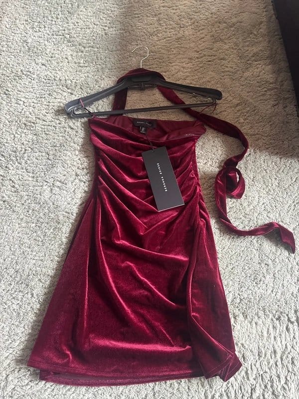 Bershka Velvet dress - 1