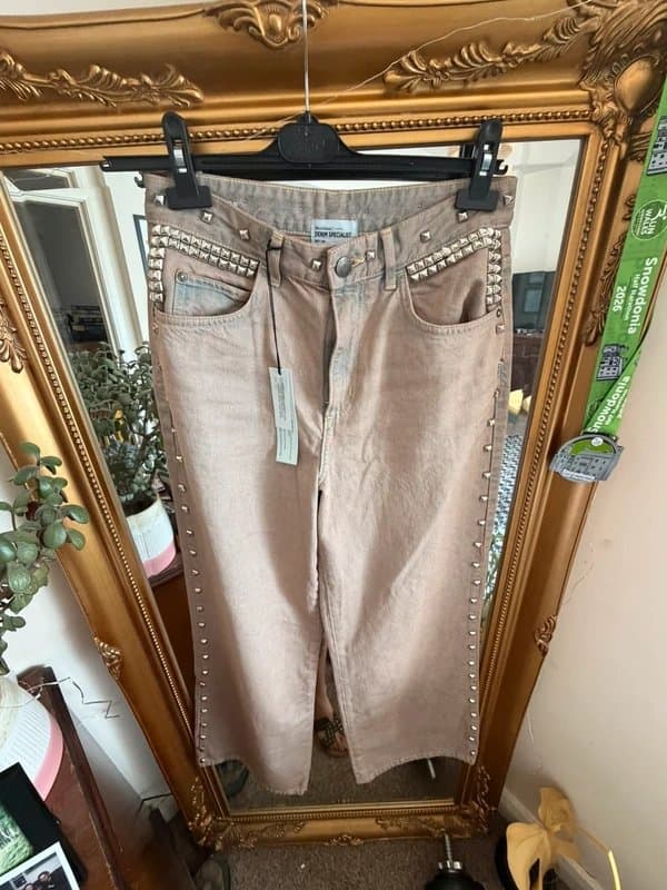 River Island BNWT river island studded jeans size 10