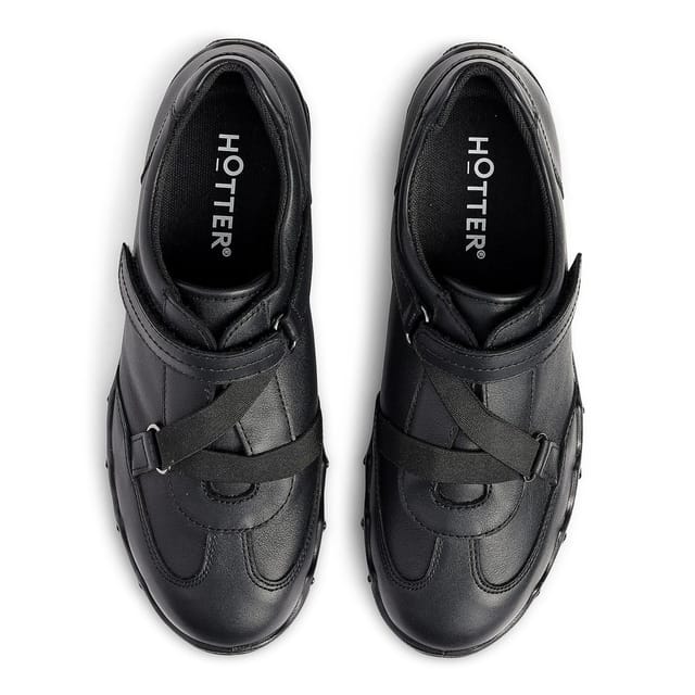 Hotter Hotter Women's Extra Wide 'Joanne' Trainers in Black - 3