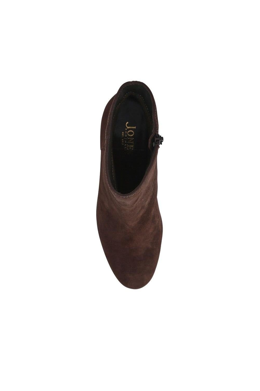 Jones Bootmaker Jones Bootmaker Women's Neptune Heeled Ankle Boots in Brown - 4