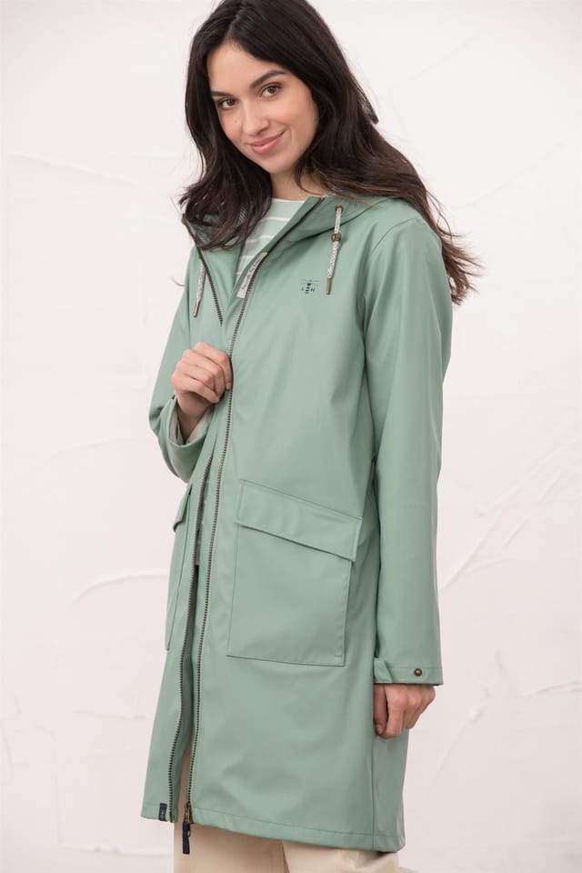 Lighthouse Clothing Lighthouse Clothing Women's Lucy Long Jacket in Mint - 2
