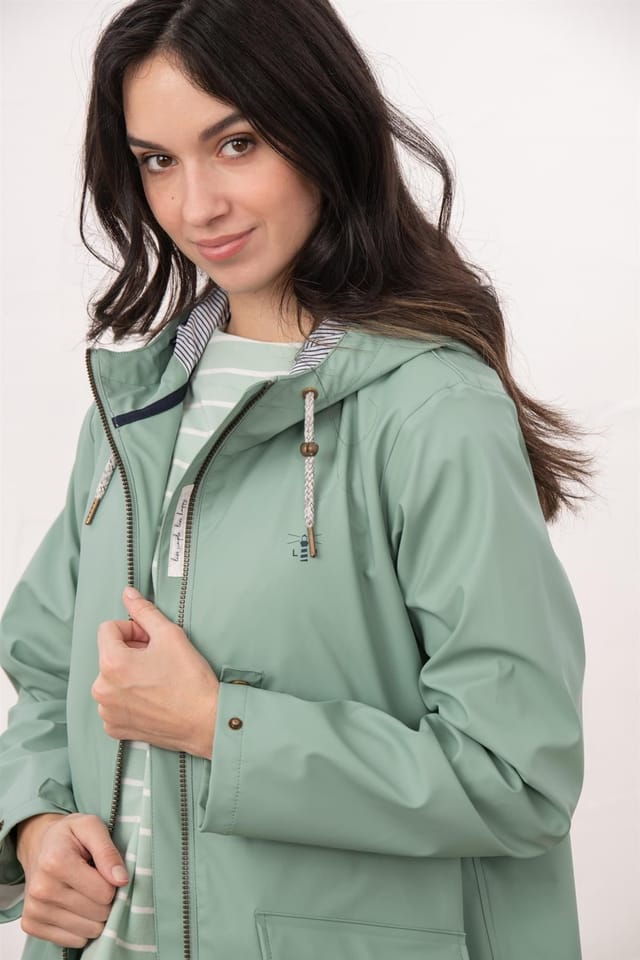 Lighthouse Clothing Lighthouse Clothing Women's Lucy Long Jacket in Mint - 3