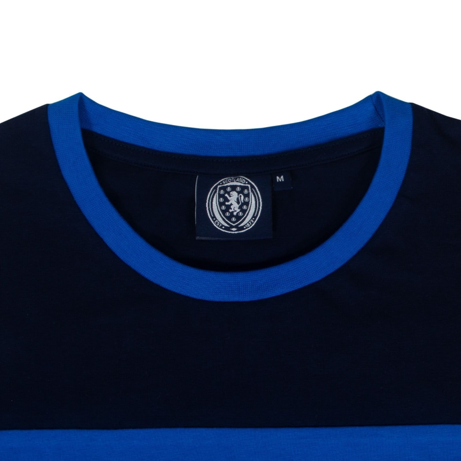 Scottish FA Scottish FA Men's Adults Premium Pyjama Set in Navy - 4