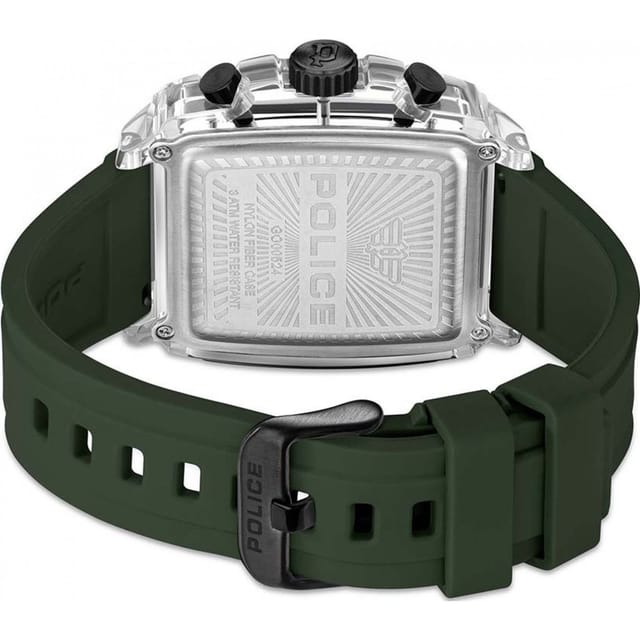 Police Police Men's PEWGO0052404 Urban 43mm Quartz Watch in Green - 3