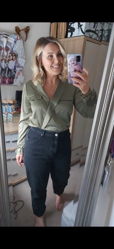 ASOS Khaki silk body