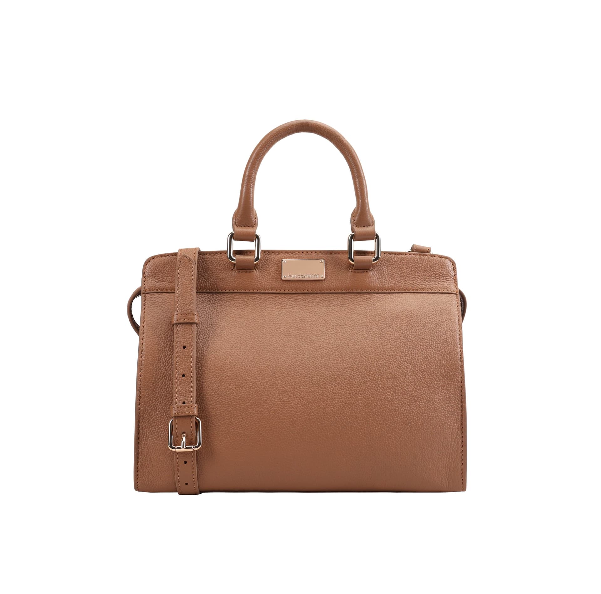 Paul Costelloe Paul Costelloe Brown Leather Day Bag