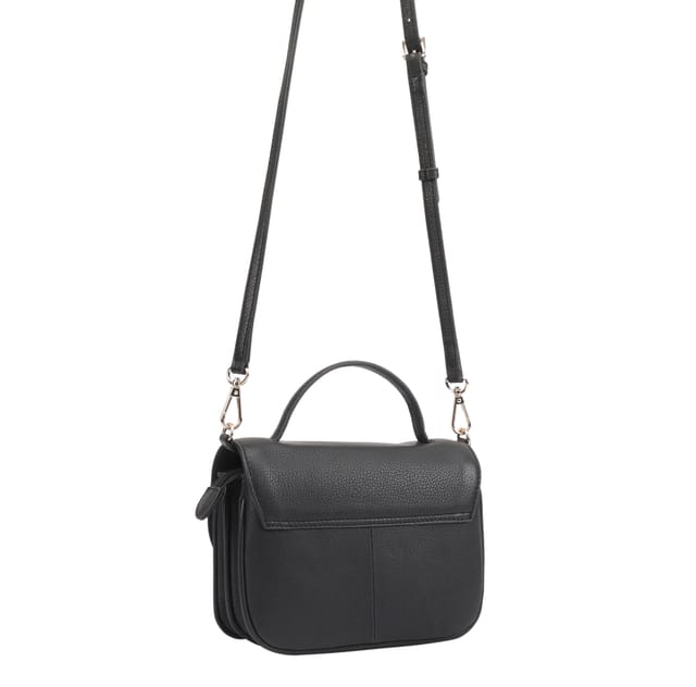 Paul Costelloe Paul Costelloe Women's Baneberry Leather Multi Way Bag in Jet Black - 2