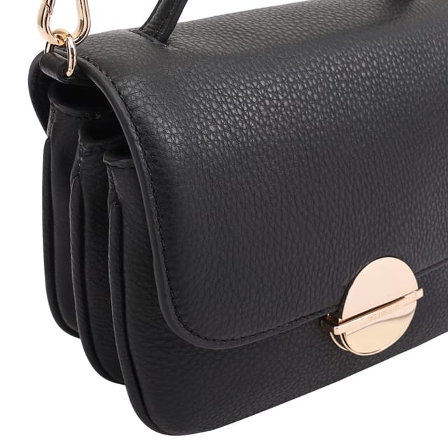 Paul Costelloe Paul Costelloe Women's Baneberry Leather Multi Way Bag in Jet Black - 3
