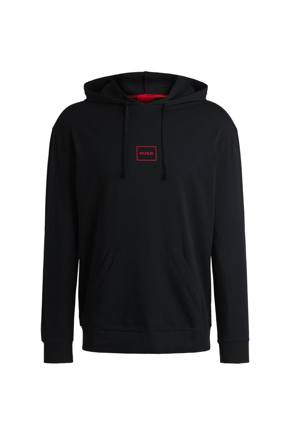 HUGO Hugo Men's Laze Box Logo Pullover Hoodie Black - 2