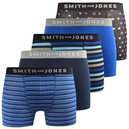 Smith & Jones Smith&Jones Men's Lathan Boxers 5pk