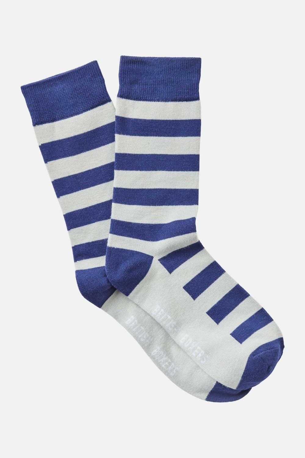 British Boxers British Boxers Men's Three-Pair "Skyscraper" Bamboo Socks - 4