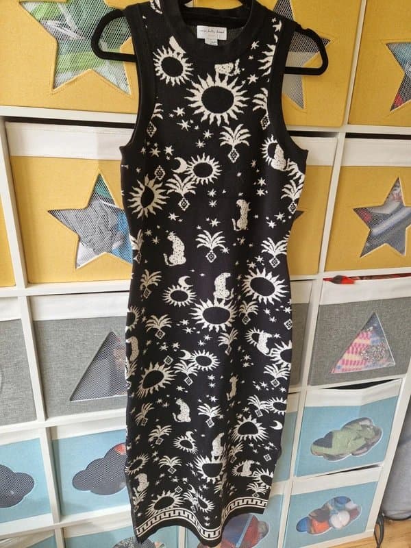 Never Fully Dressed Never fully dressed women's Paradise Knit Midi Dress size L (12-14)