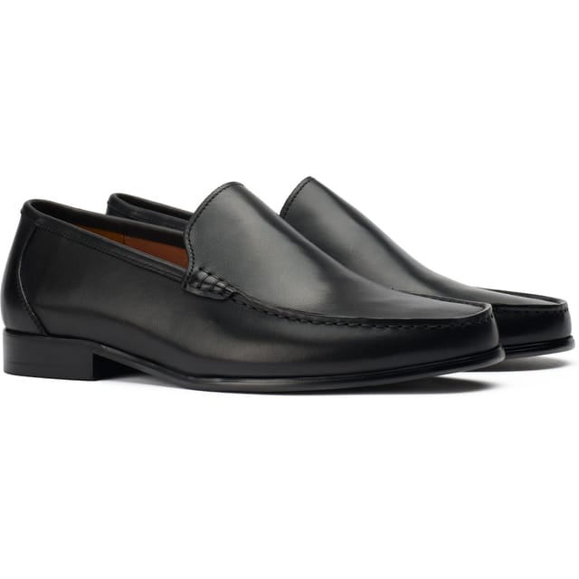 SOLE SOLE Men's Ray Loafer Shoes in Black - 2