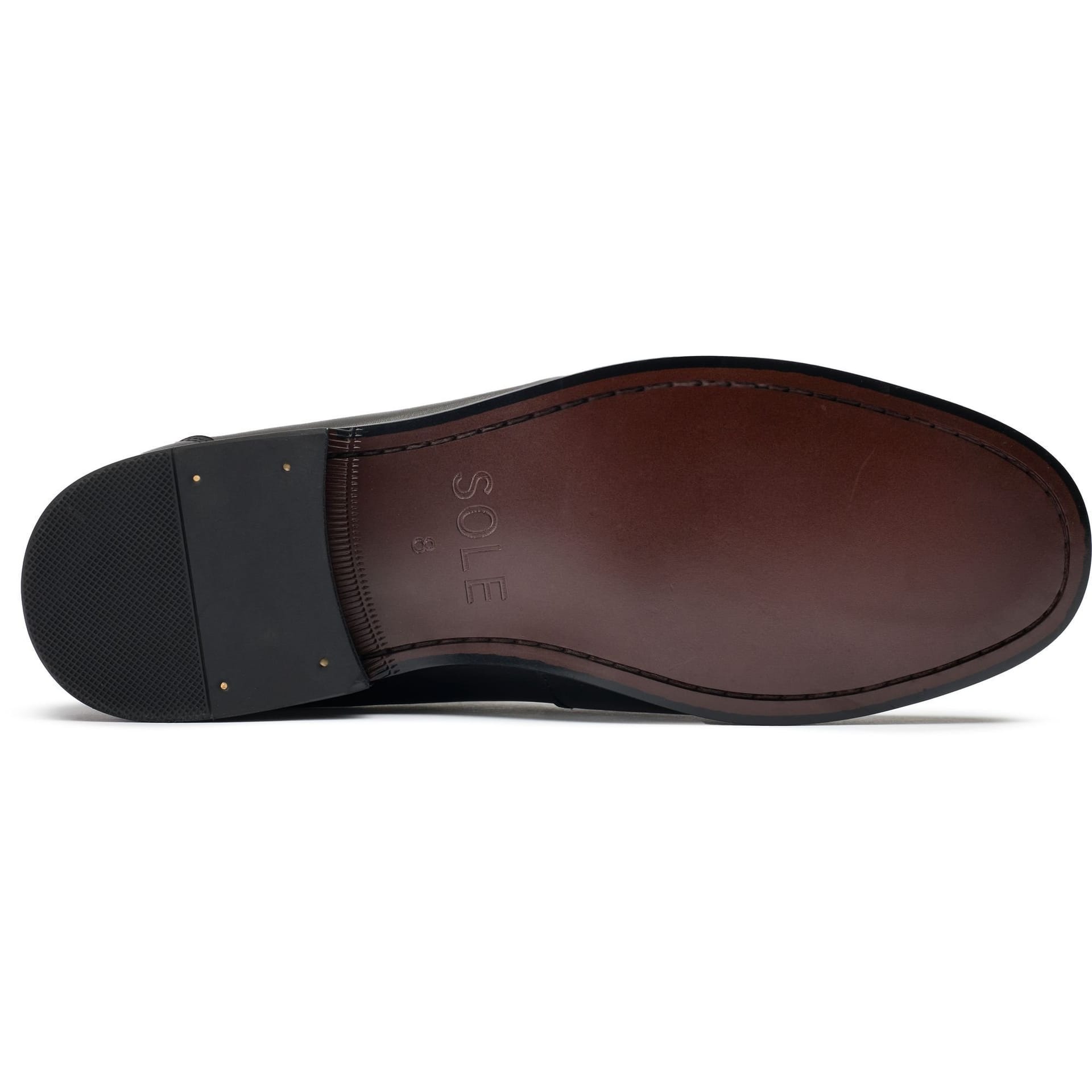 SOLE SOLE Men's Ray Loafer Shoes in Black - 4