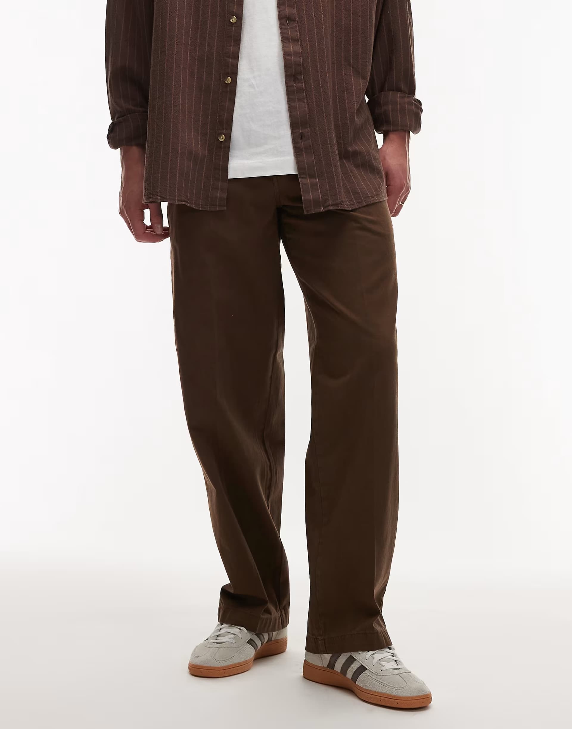 ASOS Dickies 247 loose baggy fit wotk trousers in light brown