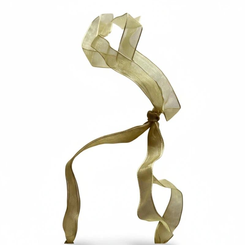 The Unbranded Brand Lime Green Silk Bead Necklace