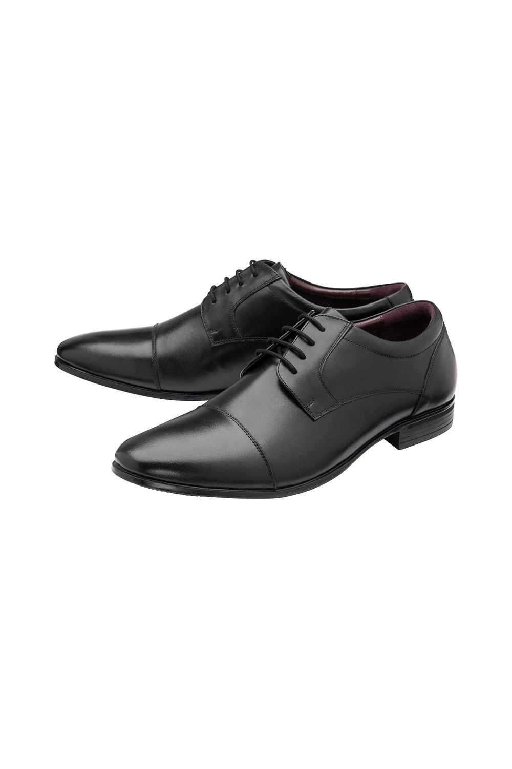 Lotus Lotus Men's 'Banwell' Leather Derby Shoes in Black - 2