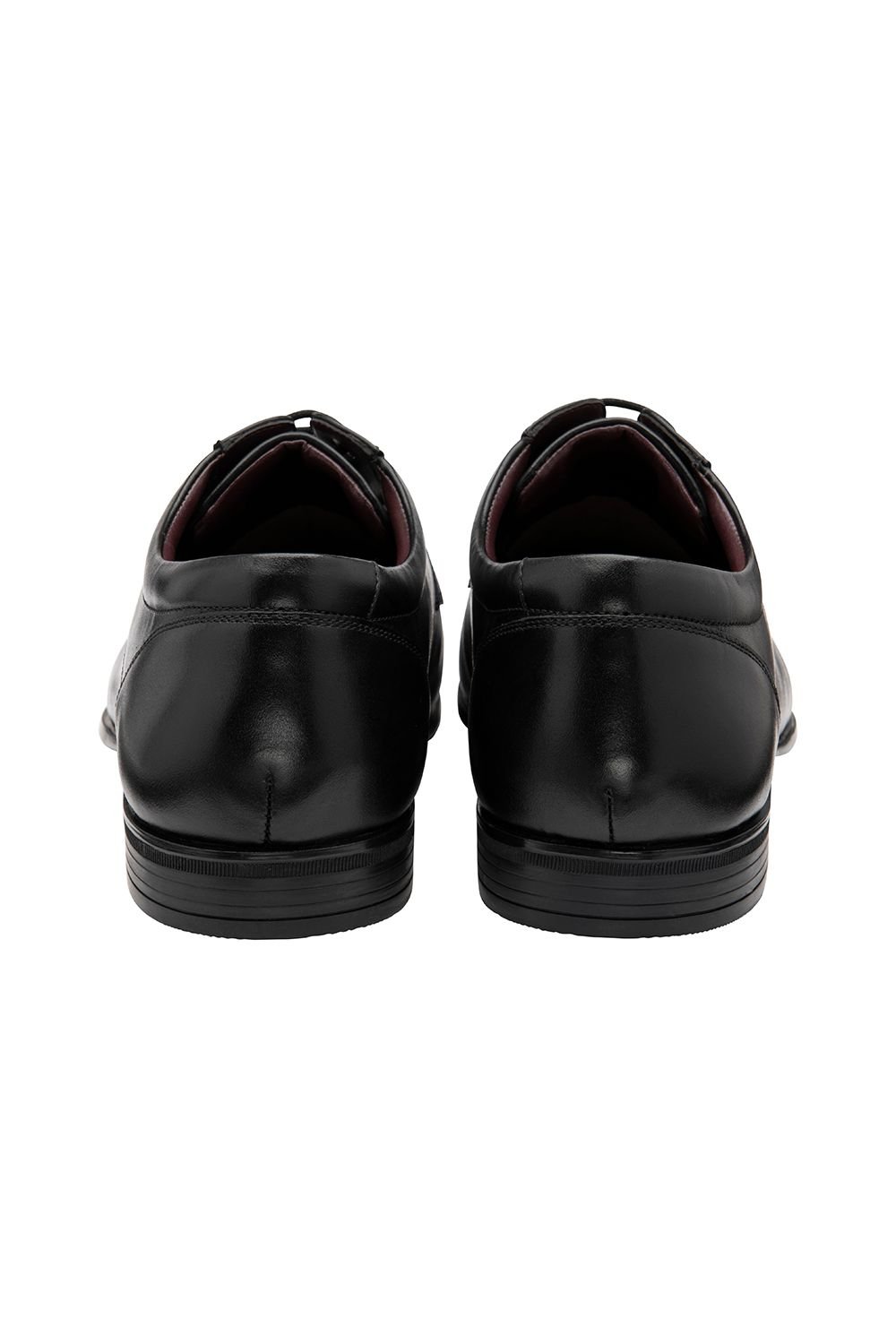 Lotus Lotus Men's 'Banwell' Leather Derby Shoes in Black - 3