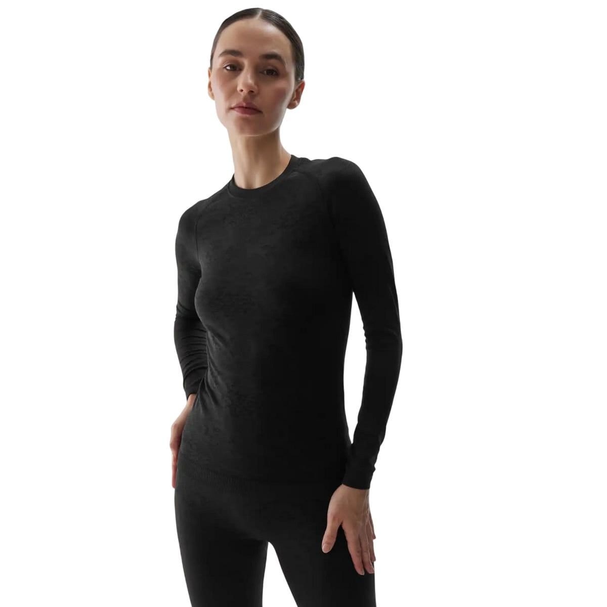 4F 4F Men's WAW24USEAF176 Thermoactive T-Shirt in Black - 4