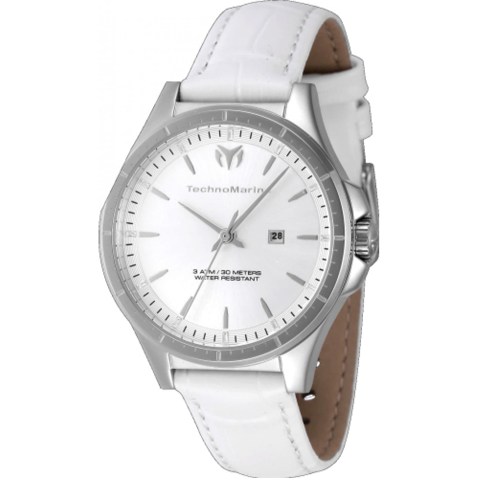 TechnoMarine TechnoMarine Women's TM-822039 MoonSun 36mm Quartz Watch in White
