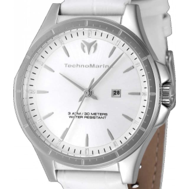 TechnoMarine TechnoMarine Women's TM-822039 MoonSun 36mm Quartz Watch in White - 2