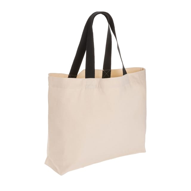 XD Design XD Design Men's Impact Aware Large Canvas Undyed Tote Bag in Off-White - 2