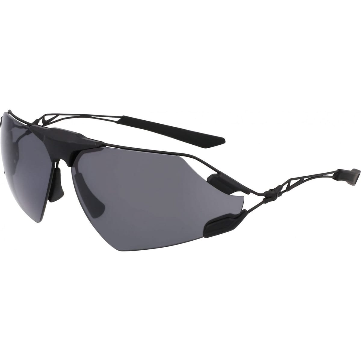 Nike Nike Men's ZEUS-EDGE-P-EV24032-010 Square/Rectangle Sunglasses in Black - 1