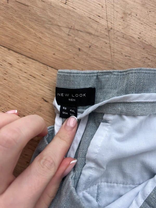 New Look Grey Suit trousers