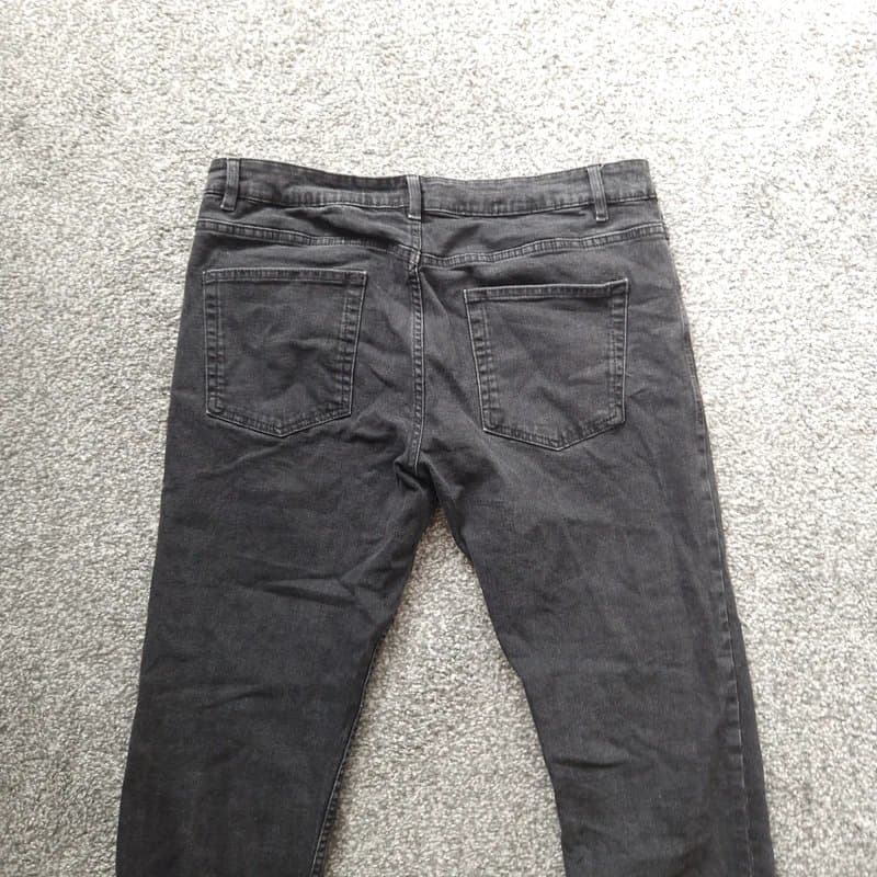 New Look New Look Men's Black Slim Stretch Jeans Size 34S