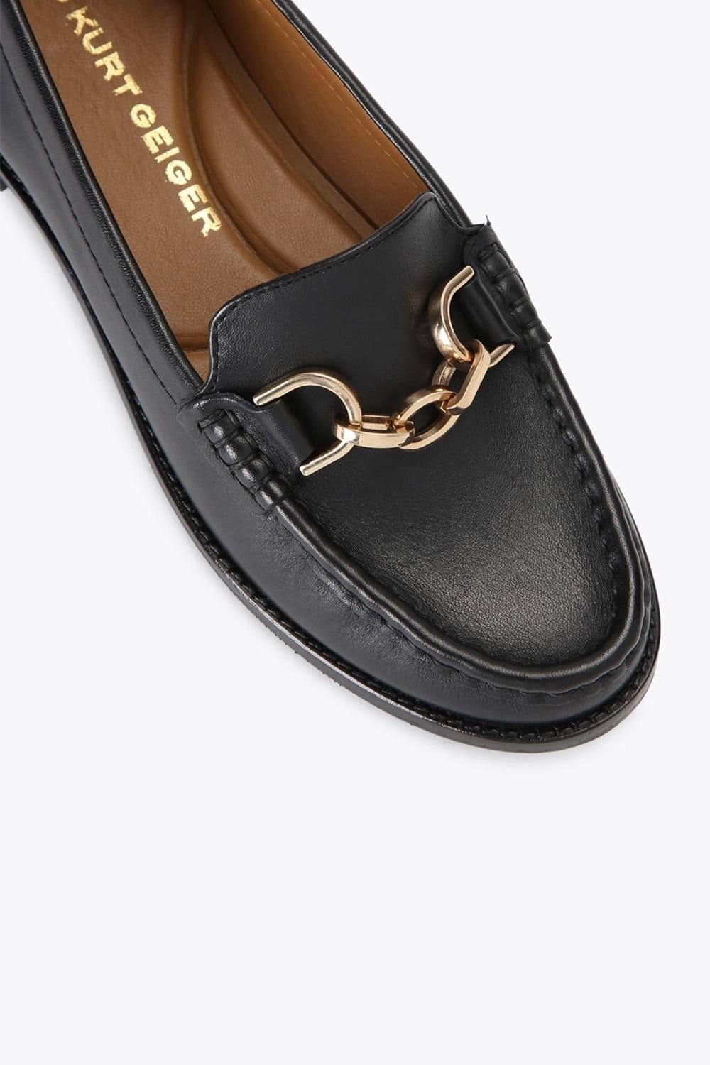 KG Kurt Geiger KG Kurt Geiger Women's 'Marnie' Leather Flats in Black - 4