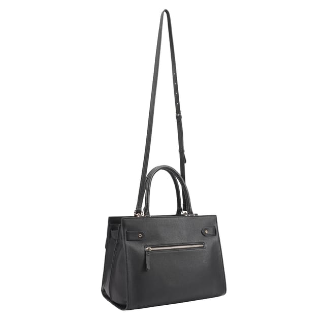 Paul Costelloe Paul Costelloe Women's Darby Leather Multi Way Bag in Black - 3