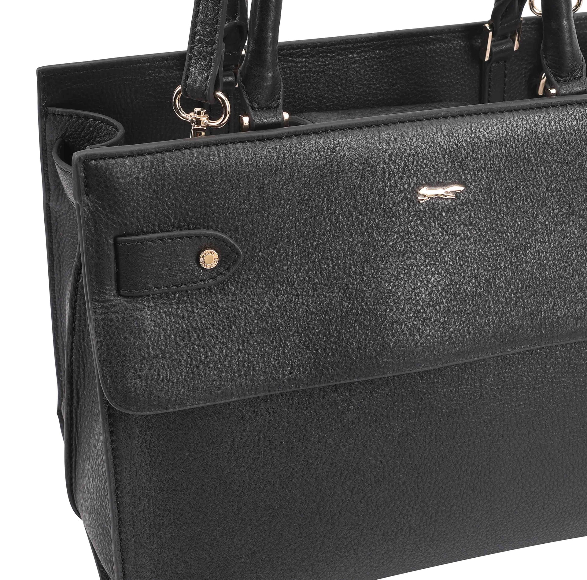 Paul Costelloe Paul Costelloe Women's Darby Leather Multi Way Bag in Black - 4