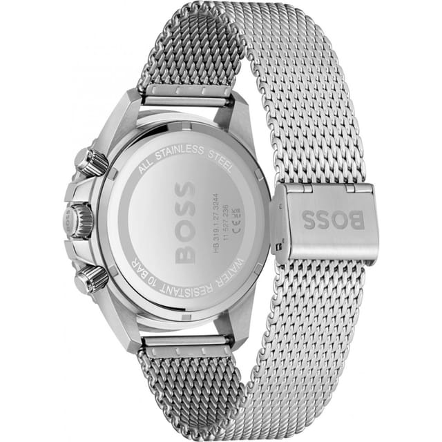 Boss BOSS Men's 1513905 Admiral 45mm Quartz Watch in Silver - 2