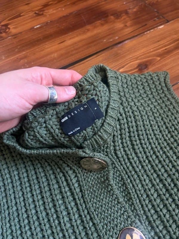 ASOS Design ASOS Design Knitted Green Vest