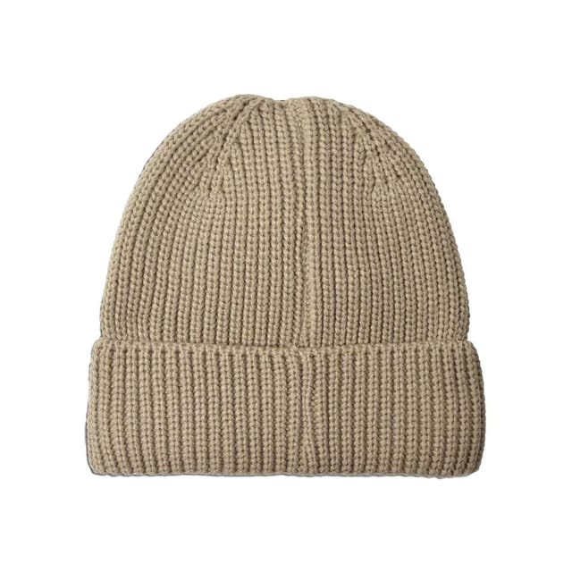 Lambretta Lambretta Men's Logo Fleece Beanie in Stone - 2