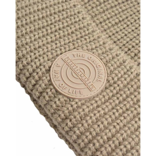 Lambretta Lambretta Men's Logo Fleece Beanie in Stone - 3